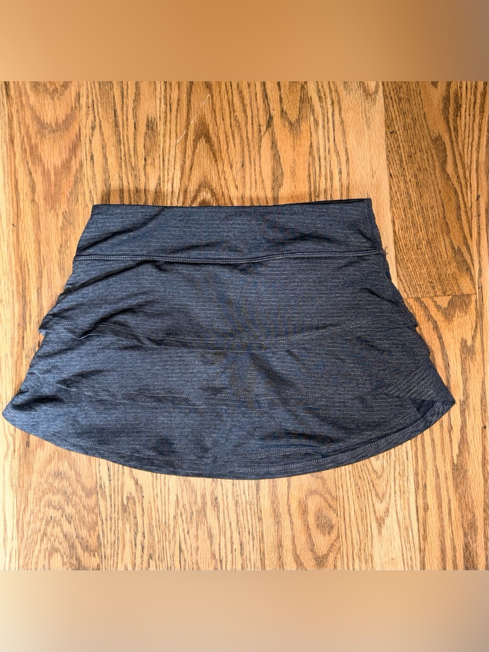 Athletic Mini Skirt - Dark Heather Gray